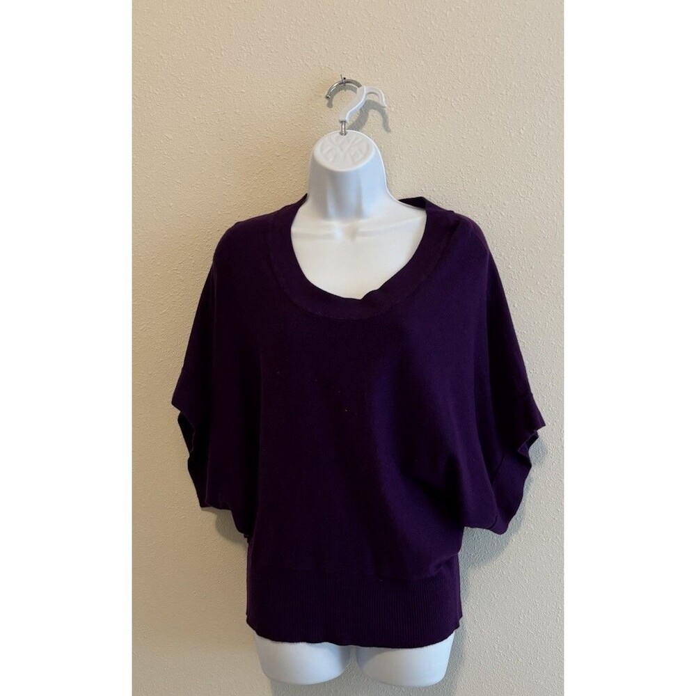 Apt. 9 Purple‎ Dolman Sleeve Pullover – Size Small